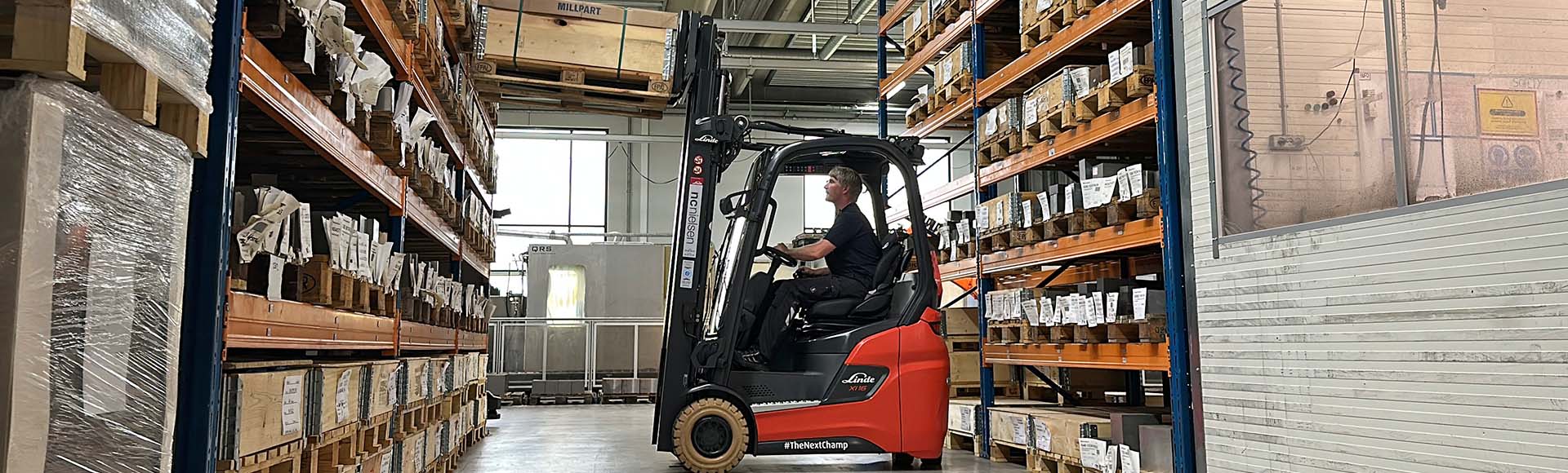 Driver Comfort in Focus for MillPart Forklift Selection
